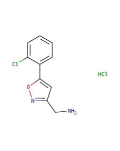 Astatech (5-(2-CHLOROPHENYL)ISOXAZOL-3-YL)METHANAMINE HCL; 5G; Purity 97%; MDL-MFCD12028411